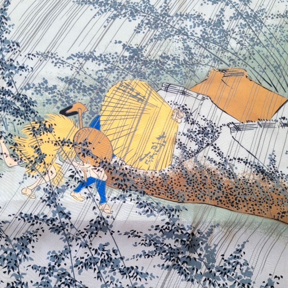 Silk scarf from Japan